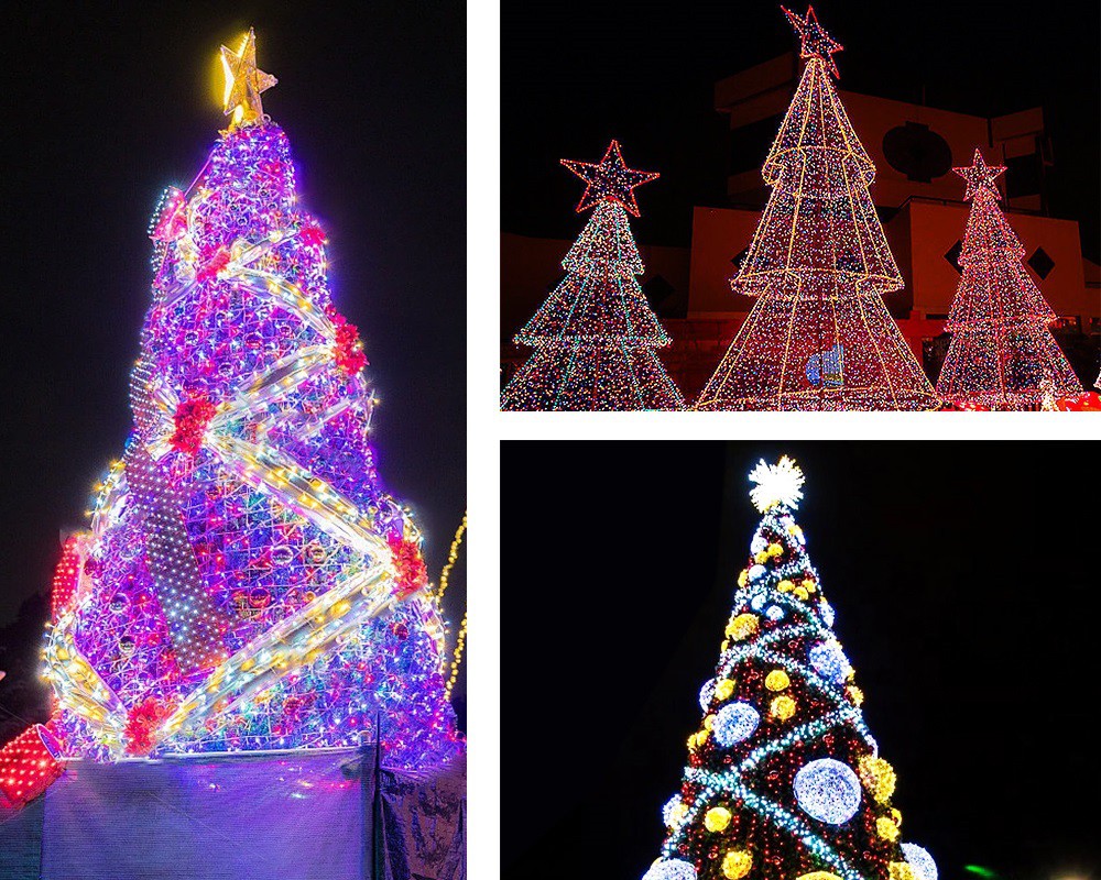 Giant Color Changing Christmas Tree Made in China